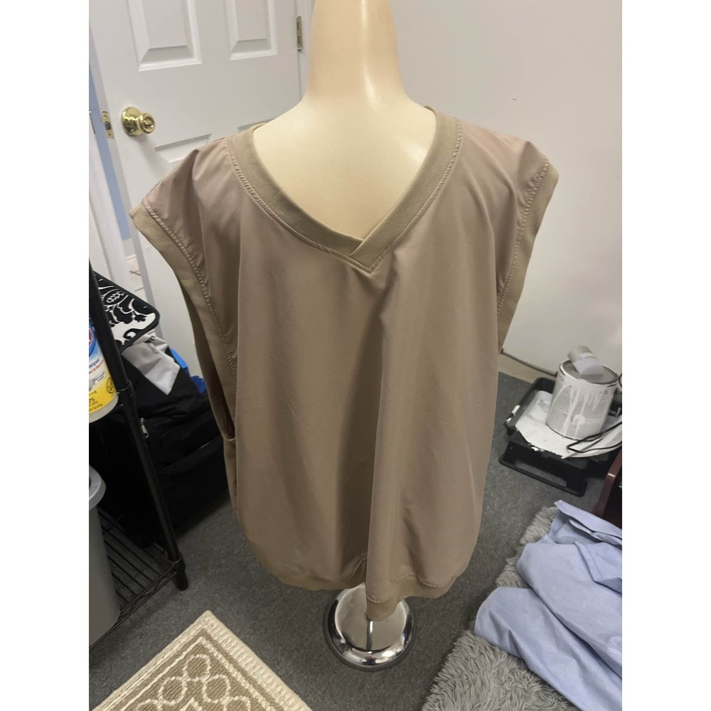 FORRESTER'S Golf Pullover Windbreaker Jacket Beige‎ Performance Outerwear Xxl